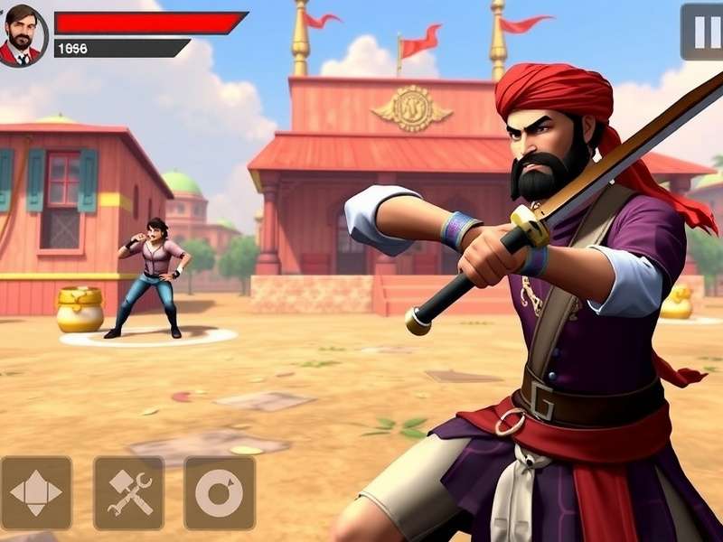 Punjabi Sword Hero Character Customization